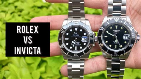 rolex vs invicta.